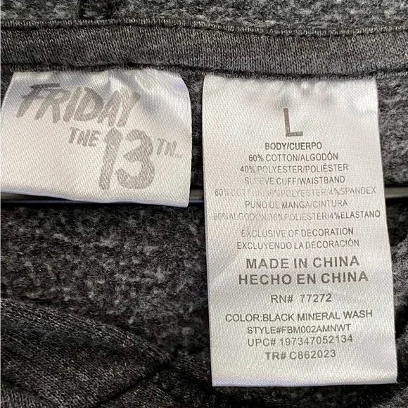 Friday the 13th Sweatshirt Hoodie - Picture 12 of 16